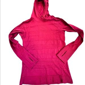Lululemon burgundy sweatshirt size 6-8